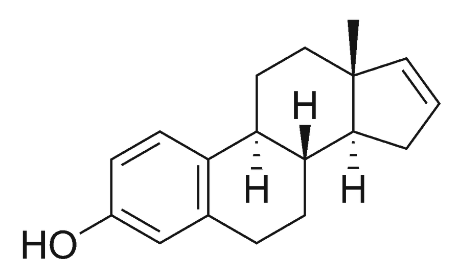 Structure chimique de l'estratétraénol